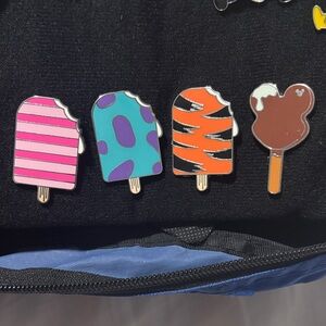 Disney Colorful Popsicle Pin Set